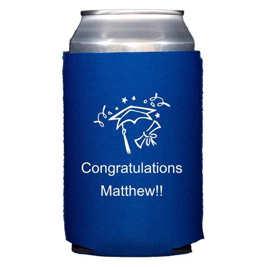 Finally Graduation Day Collapsible Koozies